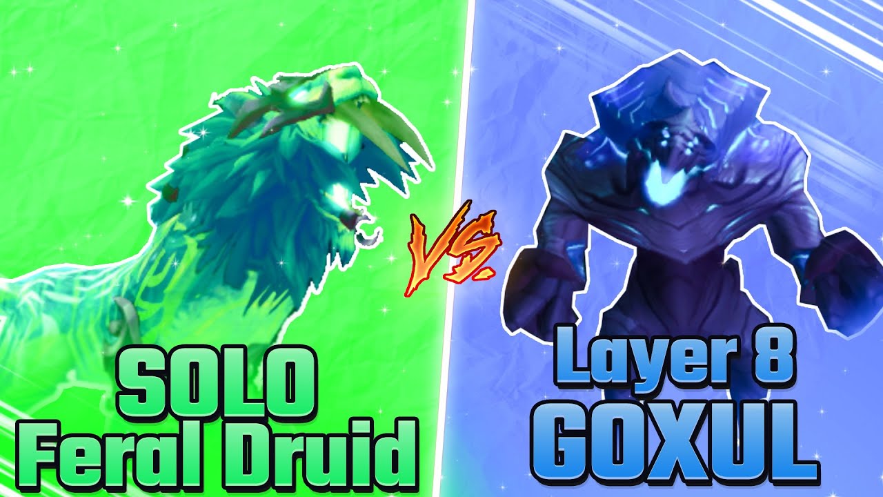 Torghast: Upper Reaches - Layer 8 - SOLO Feral Druid - Goxul the Devourer -