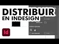 Distribuir elementos en indesign