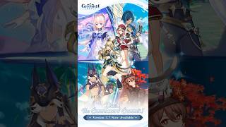 Version 3.7 Now Available #GenshinImpact #HoYoverse #newversion