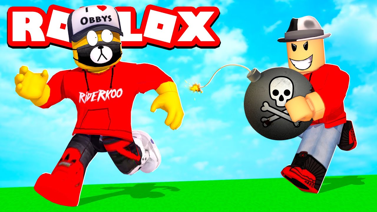 MUSÍ MI PŘEDAT BOMBU, ABYCH VYBOUCHL... (Roblox - Bomb Pass Game)