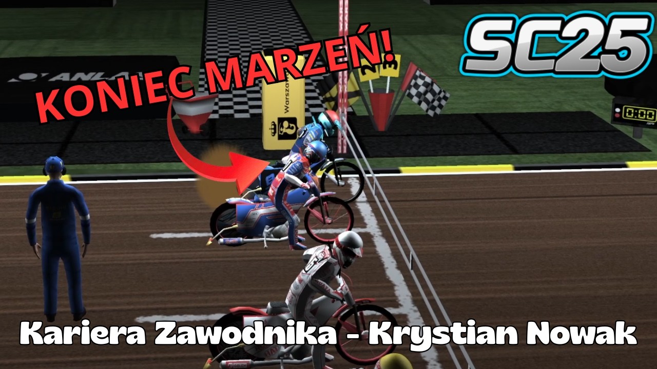 Finał SGP i Ekstraligi w Karierze Żużlowca! Kariera Speedway Challenge 25 Krystian Nowak #53