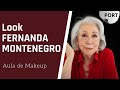 MAKEUP: LOOK CAPA DE REVISTA FERNANA MONTENEGRO - peles maduras