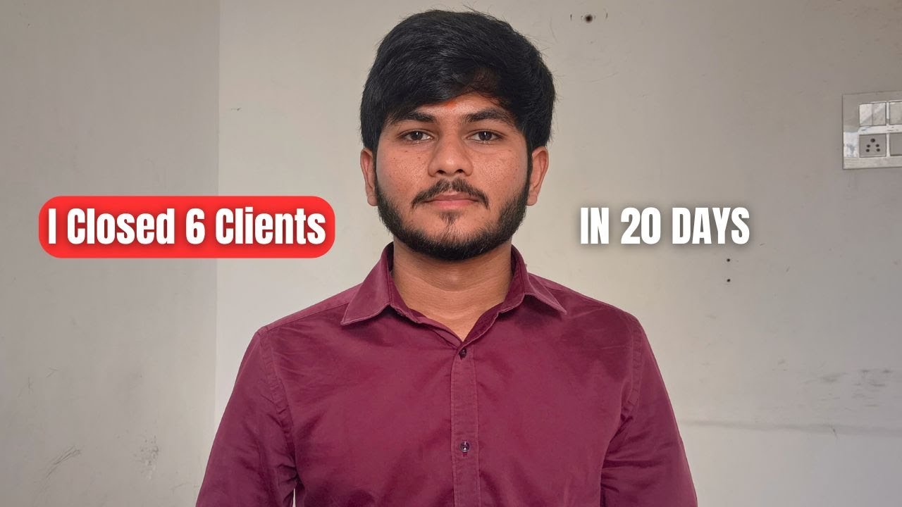 How I Closed 6 Clients in Just 20 Days (My Exact Process Revealed ...