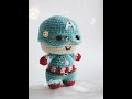 #shorts 81 | Pattern by Ami Saigon | Amigurumi Captian America | 1-Min Ami