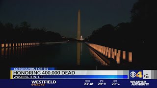 Ceremonies honor 400,000 who've died during pandemic