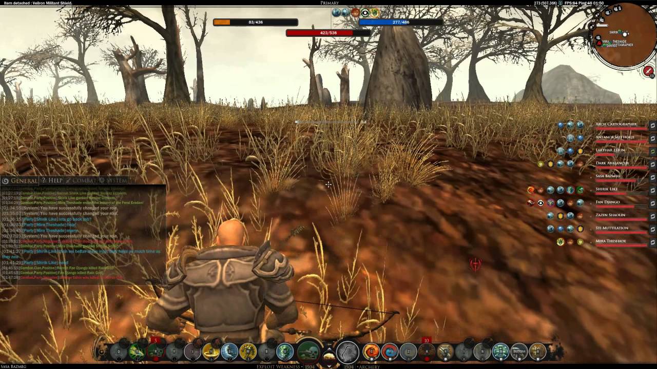 Darkfall - UW: EU - Izkand raid.