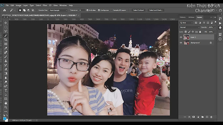 Hướng dẫn cách làm mờ hậu cảnh photoshop