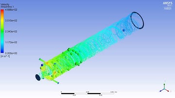 Vortex tube CFD