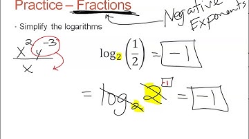 Lesson 6-4 pt 2 (Video 2) - Simplifying Logarithmic Expressions