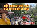 Thầy Minh Đạo nhập thất chùa Huệ Nghiêm Sài Gòn vỡ trận vì điều này