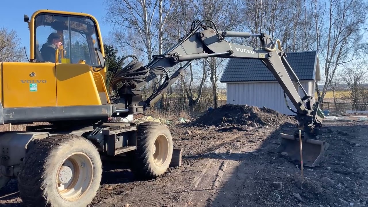 Grävmaskin Volvo EW70