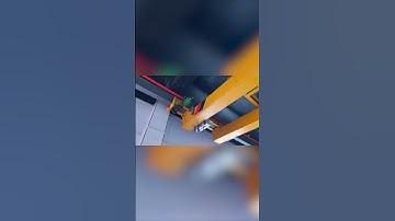 Chain hoist double girder overhead crane #crane #shorts #overheadcrane