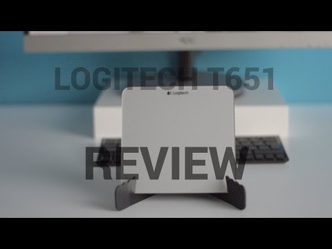 Logitech T651 Rechargeable Trackpad for Mac Review!