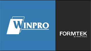 Winpro | Metal Forming Solutions for the Fenestration Industry