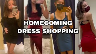 homecoming dress shopping - august 28th 2021 | sophomore year