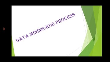 Data Mining:KDD process