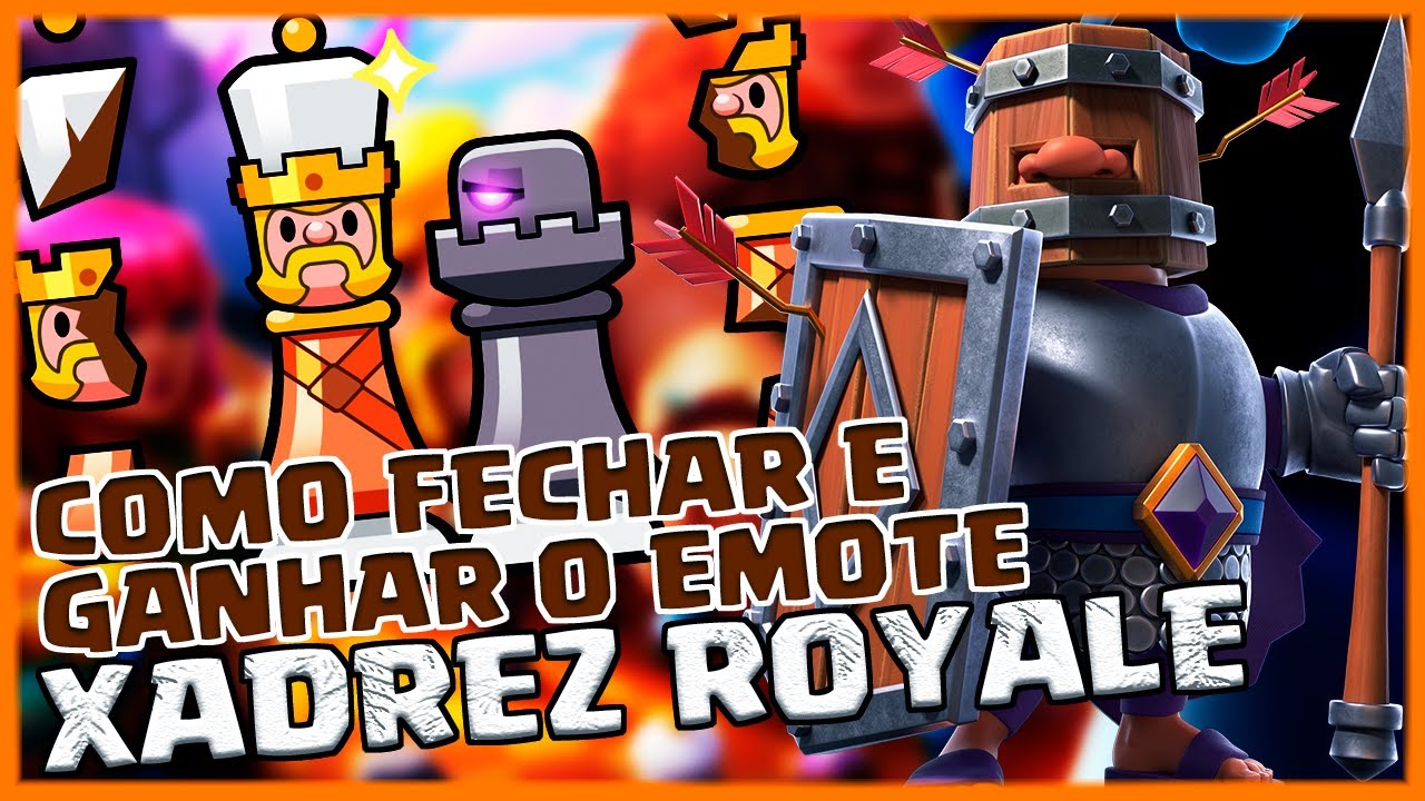 🔴DESAFIO XADREZ ROYALE🔴  Vamos jogar Clash Royale!!! Siga a