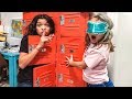 BLINDFOLD HIDE & SEEK CLASSROOM!