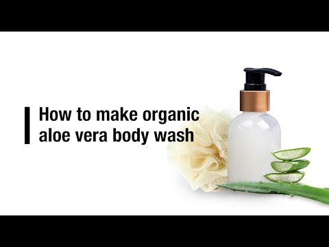 Video: Alverde organisko olīvu un Aloe Vera dušas želeju pārskats