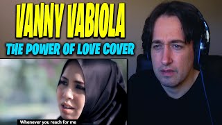 FIRST TIME HEARING: CELINE DION - THE POWER OF LOVE COVER BY VANNY VABIOLA (REACTION!!)