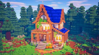 Minecraft | How to Build a Survival Fantasy House