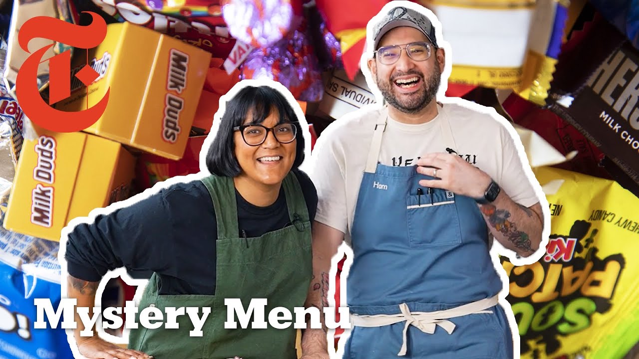 Sohla and Ham Turn Halloween Candy Into Dinner   Mystery Menu   NYT Cooking