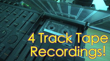 4 Track Tape Recorder - (Demo Recordings from 2000)