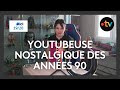 Youtubeuse, elle surfe sur la nostalgie des années 90