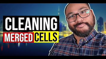 Cleaning Merged Cells in Excel for Tableau | Merged Cells Secret Technique