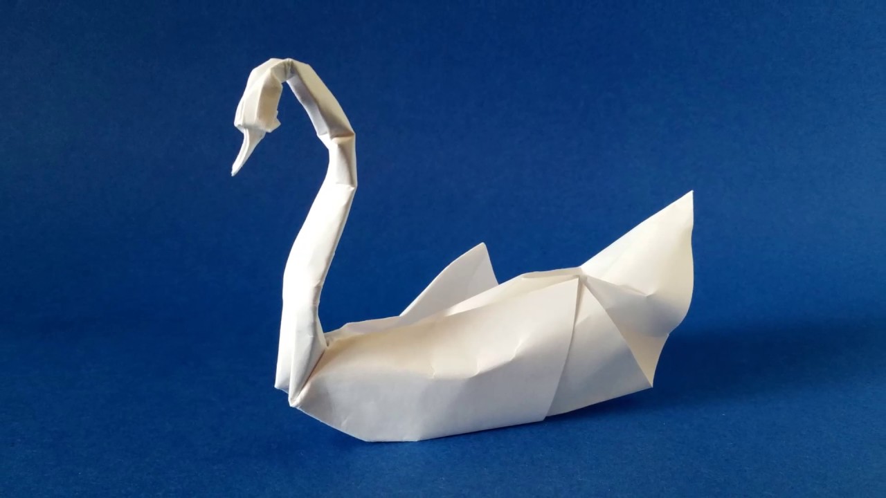 Awesome Origami Swan Tutorial From Craft to Art by Eric Vigier YouTube