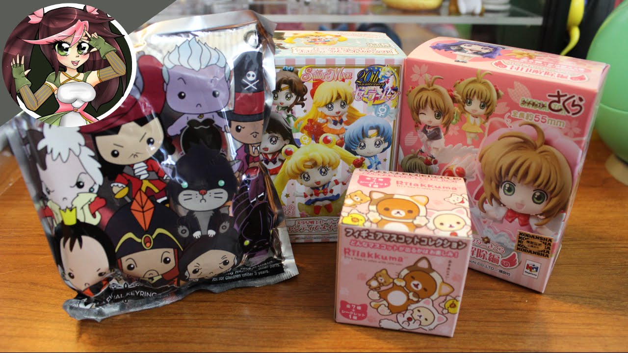~ Assorted Blind Boxes - Sailor Moon, Card Captor Sakura, Disney & More ...