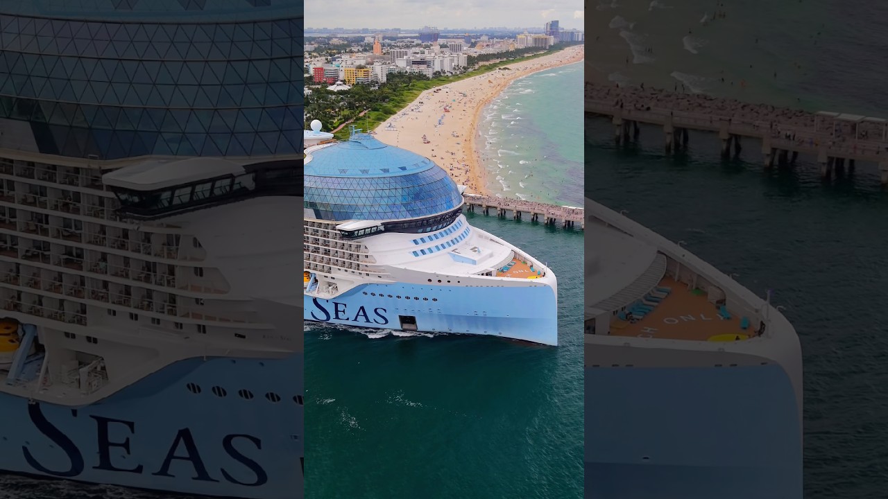 Look at the size of Icon of the Seas 🤯