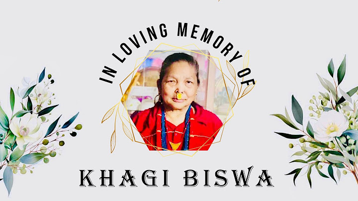 AMMA / आमा | IN LOVING MEMORIES OF KHAGI BISWA | MEMORIAL SONG