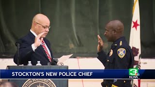 Stockton's first Black police chief talks reducing city’s crime, plan to retain officers