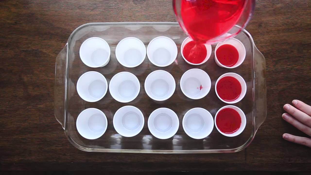 StrawberryBanana Rum Jello Shots YouTube