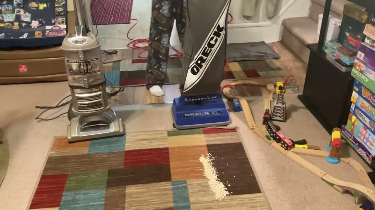 Shark LiftAway Deluxe VS Oreck Commercial XL YouTube