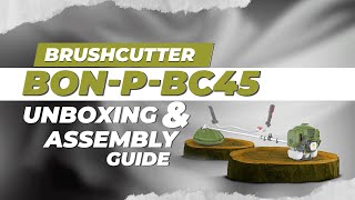 Bonhoeffer Brushcutter BON-P-BC45: Unboxing & Assembly Guide