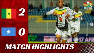 Senegal 2-0 Somalie | Highlights | U-17 Africa Cup of Nations