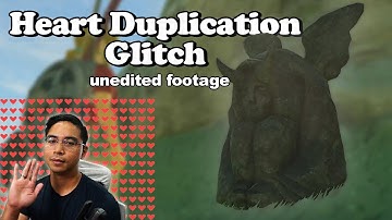 Infinite Heart Duplication Glitch | Raw Unedited Footage | Zelda Breath of The Wild