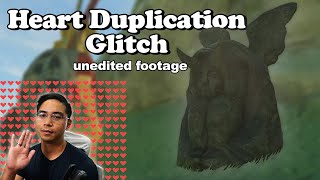 Infinite Heart Duplication Glitch | Raw Unedited Footage | Zelda Breath of The Wild
