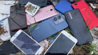 😍Wow! i Found Vivo y22, iphone & Many more! - Destroyed Phone Restoration