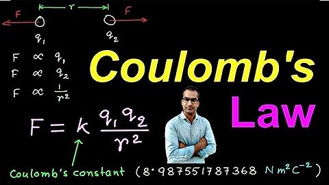 कूलॉम का नियम || coulomb