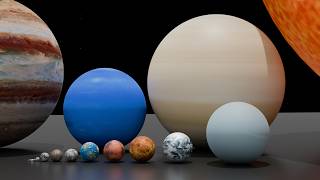 The True Scale of The Universe | Solar System Size Comparison (3D Animation)