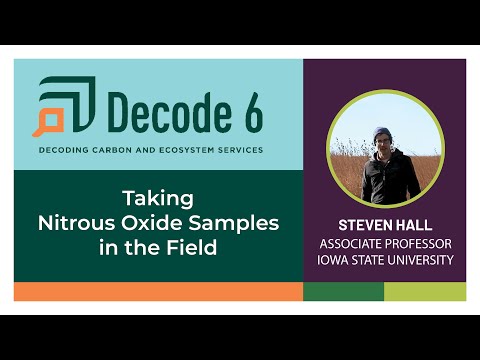 Taking Nitrous Oxide Samples in the Field
