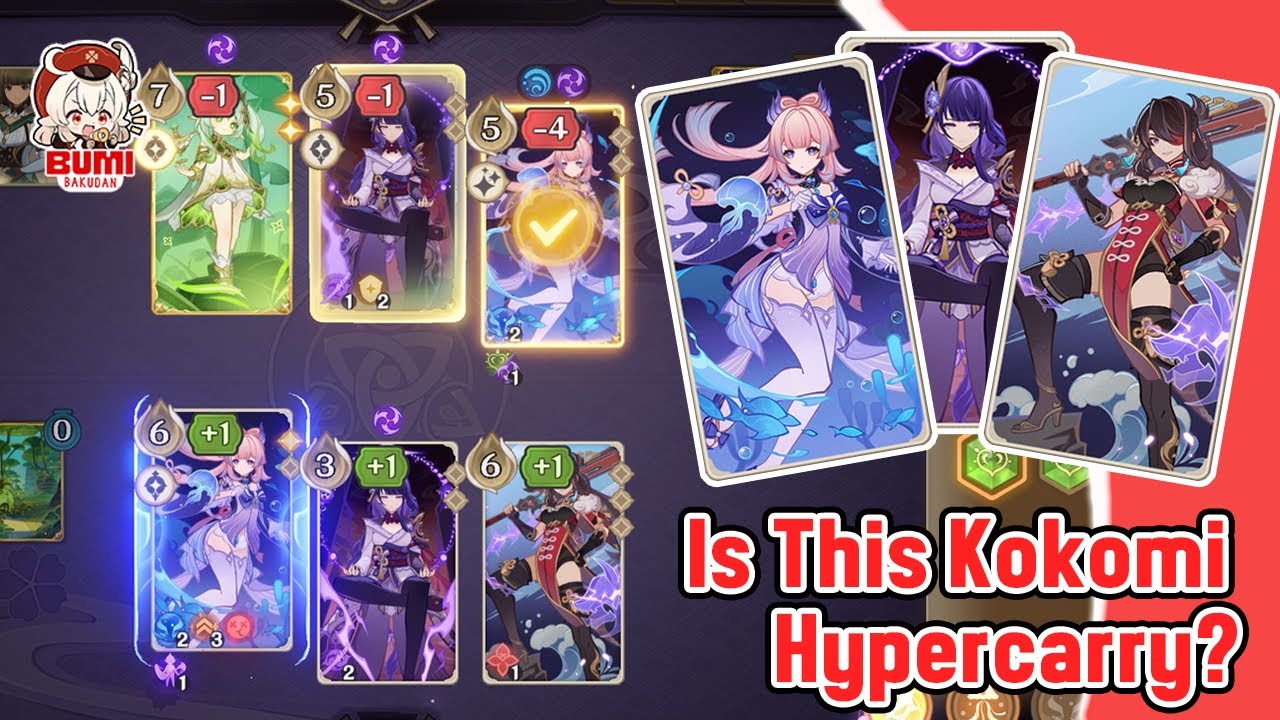 Kokomi Defeats All In 1 Round?! That's Insane! | Genshin TCG - YouTube