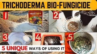 5 UNIQUE Ways of using Trichoderma Bio-fungicide in Garden | How to Multiply Trichoderma Viride?