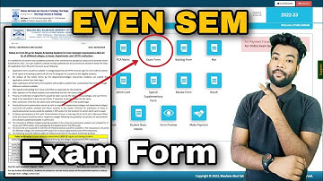 MAKAUT Even Sem Exam Form Fill-Up | Regular & Backlog Examination Form | New Notice