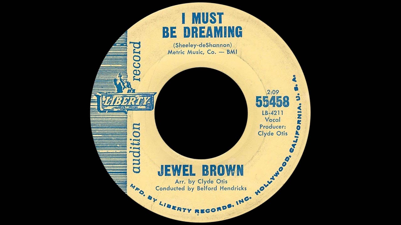 Jewel Brown - I Must Be Dreaming - YouTube