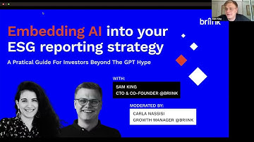 Embedding AI into your ESG Reporting Strategy