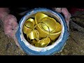 Discovered a jar full of gold ingots in an old house that had been abandoned for decades